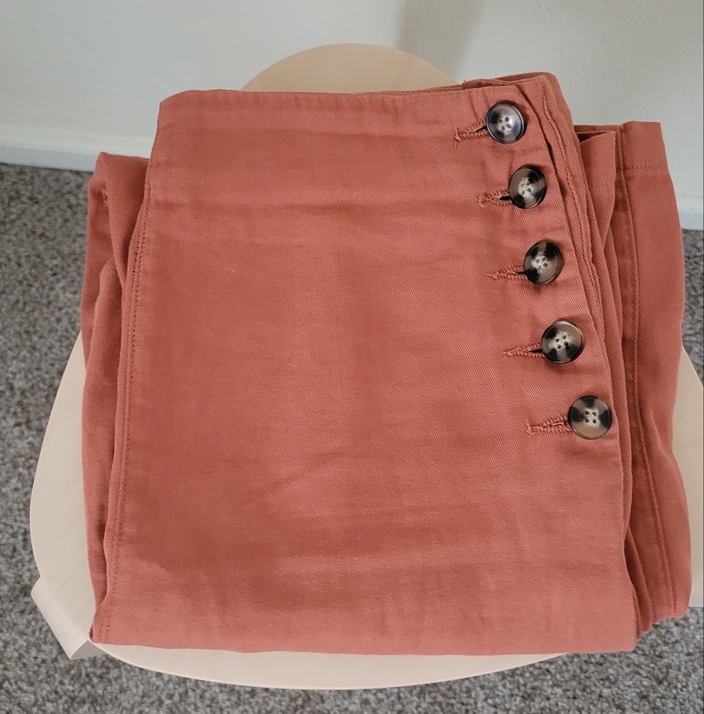 Blue Rain Wide Leg High Waisted Pants